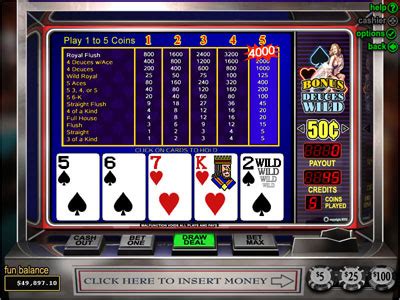 Игра Bonus Poker (RTG)  играть бесплатно онлайн